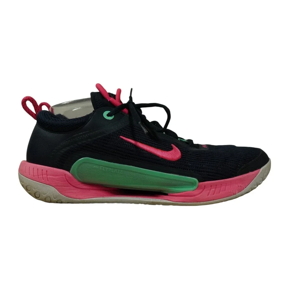 Nike Court Air Zoom NXT Mens Size 10 Navy Blue Pink Pickleball Tennis Shoe
